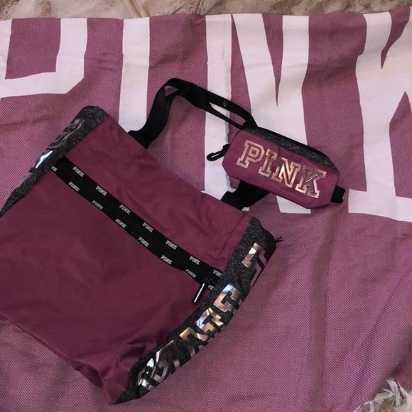 PINK Victoria's Secret Handbags - 🎉SALE🎉NWOT PINK 3 PIECE BUNDLE SET